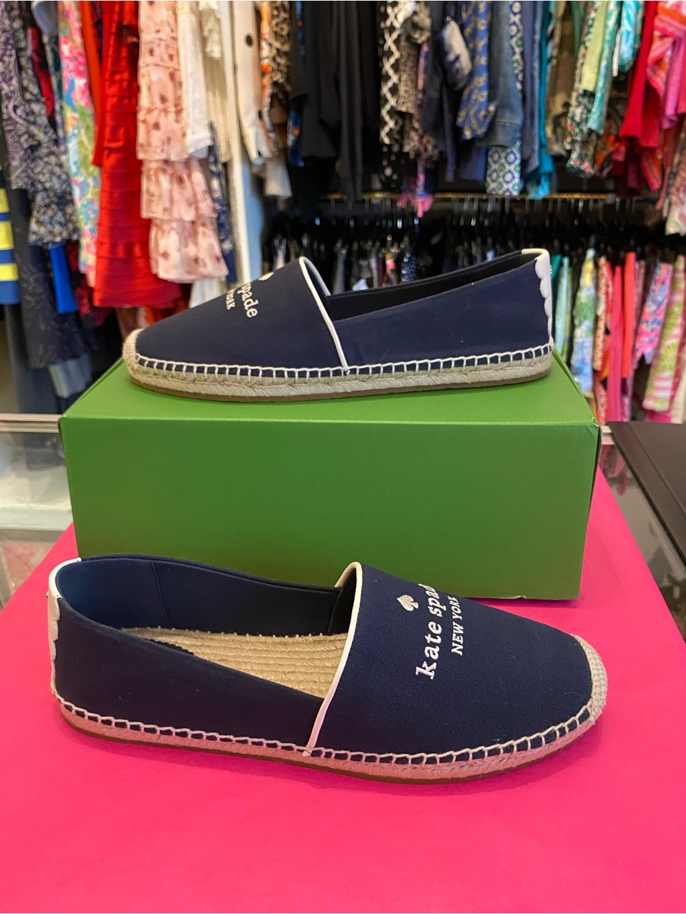 Kate Spade Gummy Espadrilles size 9 NIB